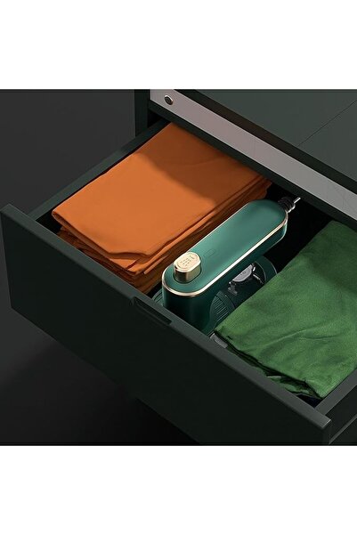 Flippy Mini Iron Flippy, Foldable & Portable, Vertical/Horizontal Steam Iron, 50ml, 40W, 10.5x12 cm, Green