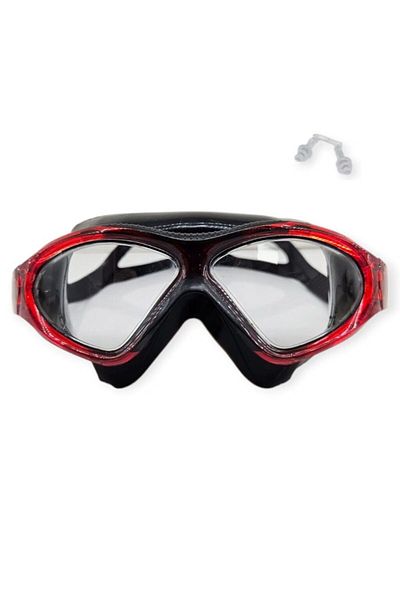 Budi Swimmer Surfing Goggles with Headphones Gift Black/Red- 8170