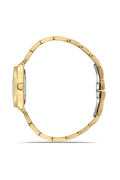 FERRO Yellow Steel Cord Women Wristwatch Fl21616Awt-B6 3Atm Waterproof 2 Year Warranty Gift Packed