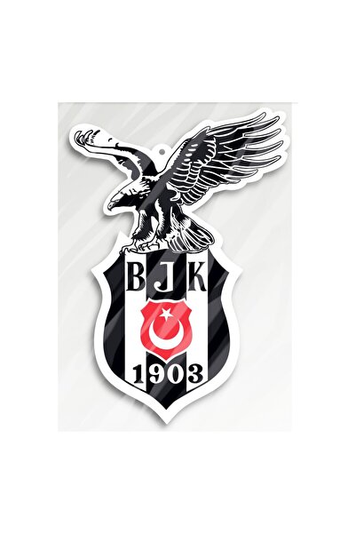 Beşiktaş Logo Tasarım Asma Araç Kokusu Arma-Kartal 2'li Set