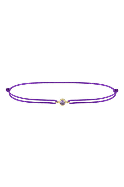 Cherry by Özkonak Kova Burcu Amethyst İpli Bileklik