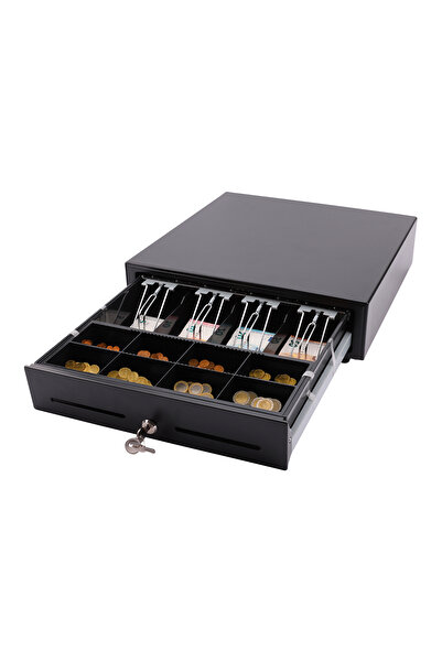 Olympia LD 410A Metal Para Çekmecesi (8 Bozuk Para, 4 Kağıt Para Bölmeli)