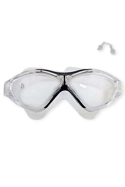 Budi Swimmer Surfing Goggles with Headphones Gift White/Black - 8170