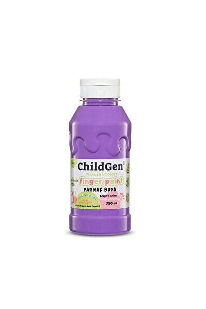 ChildGen Play Dough Süper Yıkanabilir Parmak Boya 350 ml Mor