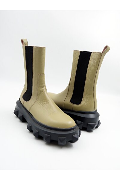 Tenau Γυναικείες μπότες από γνήσιο δέρμα