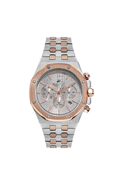 Beverly Hills Polo Club Bp3051X.530 Men's Wrist Watch – Steel Case and Band, Multifunction Quartz m