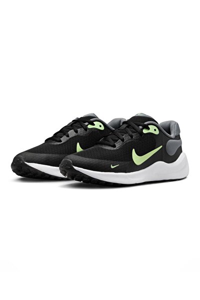 Nike Revolution 7 Running Shoes - Black/Green/Grey