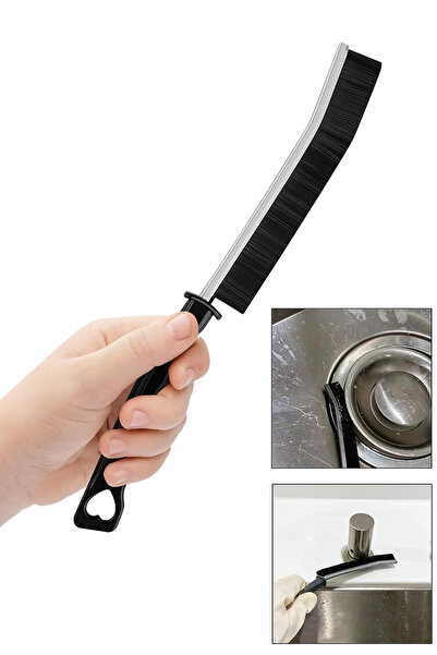 NOYİSKA 2 Adet Temizlik Fırçası Derz Fayans Köşe Temizleyici Makine Lavabo Kü...