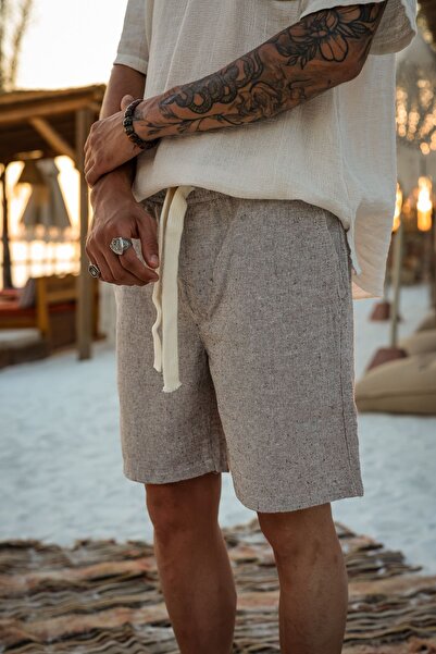 no7man Marbella Brown Shorts