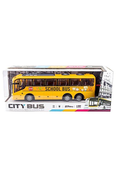 OCIE Autobuz scolar cu telecomanda City Bus 1:30