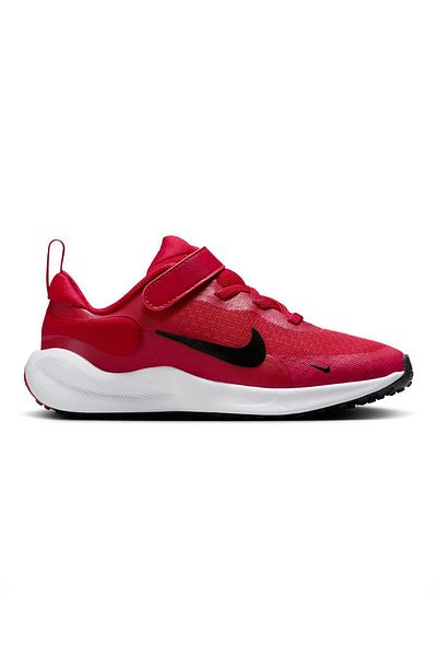 Nike Revolution 7 PSV Running Shoes - Gym Red/White/Black