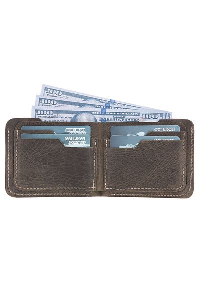 Enseb Leather Men's Wallet RO6 Brown