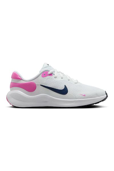 Nike Revolution 7 Running Shoes - White/Playful Pink/Midnight Navy