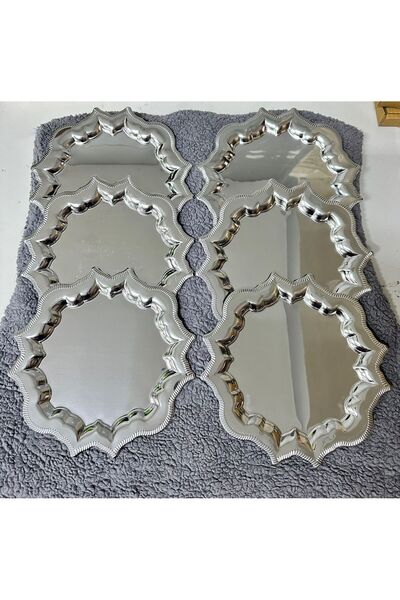 CİES DEKOR EV GEREÇLERİ Silver Star Model Presentation Tray
