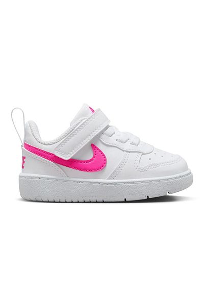 Nike Court Borough Low Recraft Shoes - White & Pink