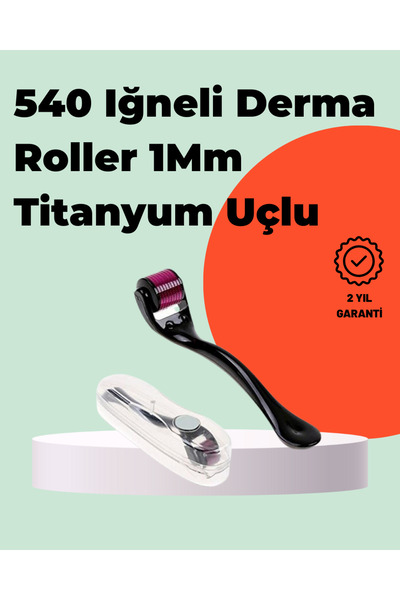 Clevora Titanium Needle Derma Roller – Suitable for Home Skin Care