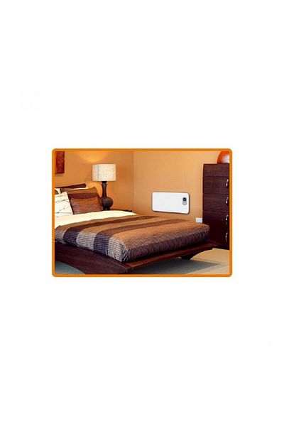 Home Radiator inteligent, wireless, ecran tactil, 2 niveluri de încălzire, iOS, Android, termostat