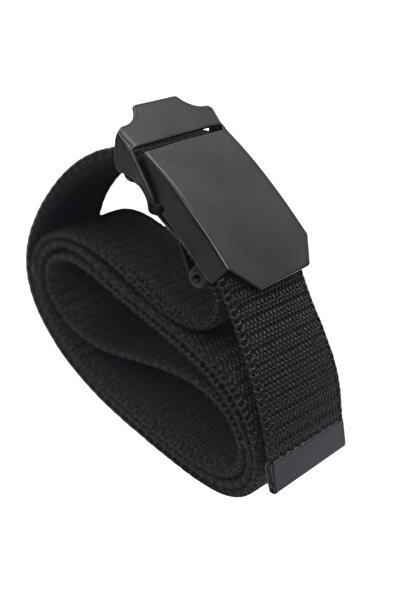 Deribond 3 Τεμάχια Μαύρη Ανδρική Ζώνη Palaska Style