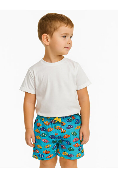 Midu & Fun Nemo Erkek Çocuk Mayosu - Mavi