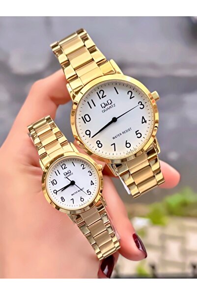 Q&Q QQ Takım Kol Saati-Sevgili Çift Saati-Orjinal-Garantili-Su Geçirmez-Kadın...