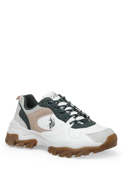 U.S. Polo Assn. Pantofi de damă alb verde