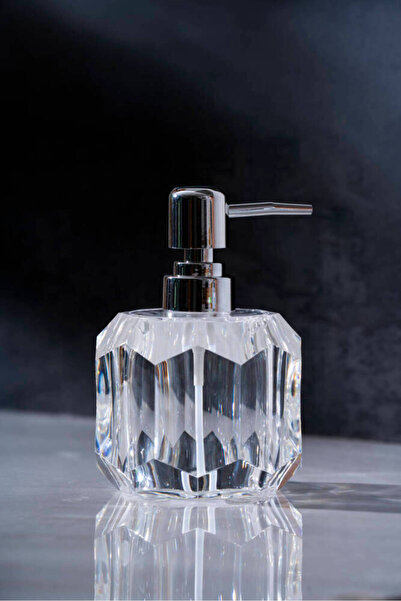 ACAR Akrilik Sıvı Sabunluk 250 ML TKEBT Şeffaf