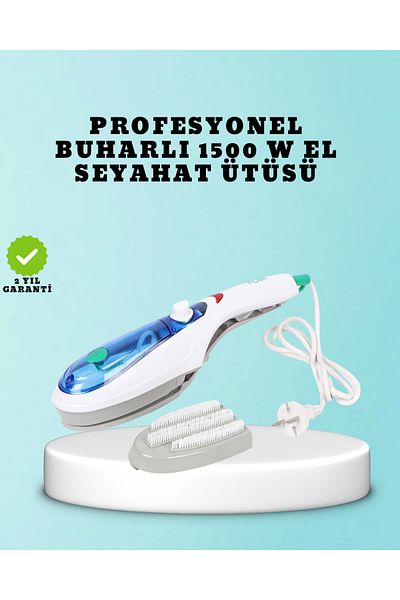 makay Compact Travel Iron 1500W |   Deodorizing Steam Function