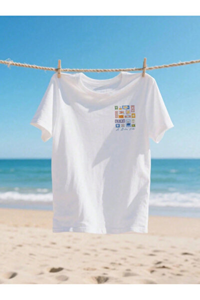 donamod تيشيرت "حياة حلوة" بتصميم صياد السمك، مطبوع عليه السردين والليمون وجر...