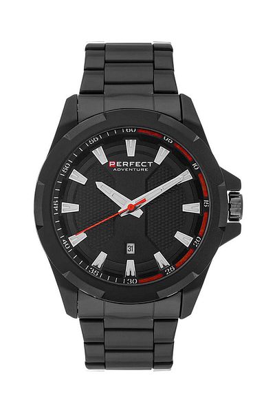 PERFECT Ceas bărbătesc cu cuarț negru, MIYOTA 2115-6