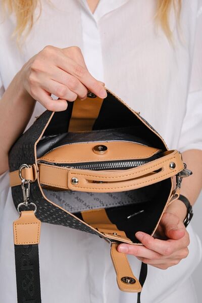 LUST POLO New Season Original Just Polo 4 Compartment Medium Size Classic Sports Model Women's Shoulder Bag and Handbag