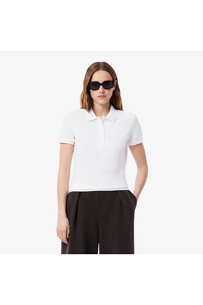 Lacoste قميص بولو L.12.D بقصّة Slim Fit ونمط Petit Pique - PF5462-00-001