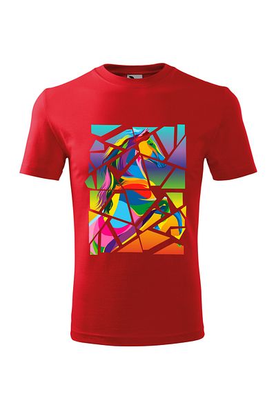 Malfini Tricou Copii, personalizat "Majestic Horse"