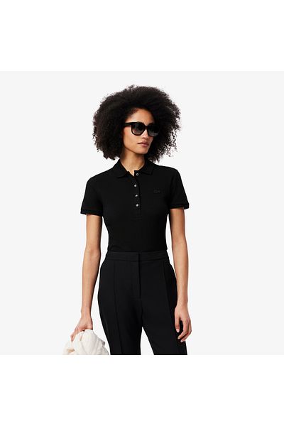 Lacoste L.12.D Slim Fit Stretch Petit Pique Polo Shirt - PF5462-00-031