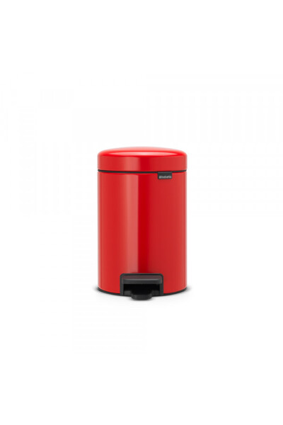 Brabantia Coș de gunoi cu pedală NewIcon 3L, Roșu Pasiune