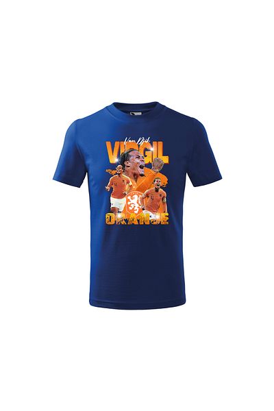 Malfini Tricou personalizat, "Virgil Van Dijk", Malfini, Bumbac 100%