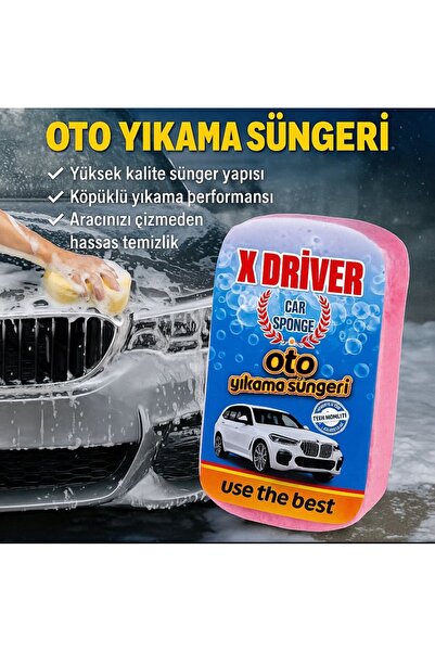 Profesyonel Oto Yıkama Süngeri Yumuşak
