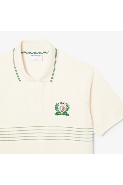 Lacoste Classic Fit L.12.12 Embroidered Shield Polo Shirt - PH0037-00-XFJ