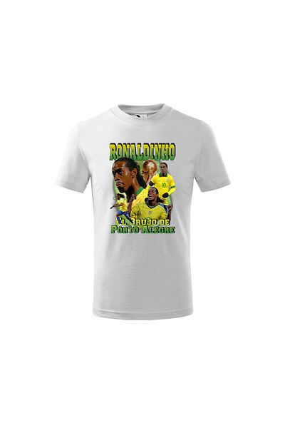 Malfini Tricou personalizat, "Ronaldinho", Malfini, Bumbac 100%