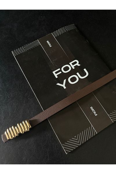 FioriModa Σχέδιο ραβδί πόρπη Λεπτή γυναικεία ζώνη, ζώνη παλτό, ζώνη πουκαμίσου, ζώνη φορέματος