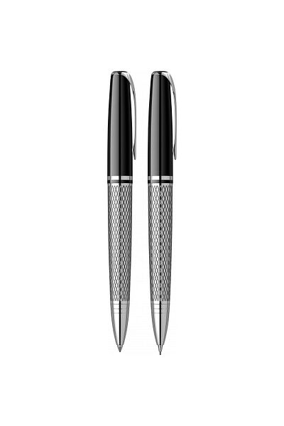 Scrikss 477 Ballpen + Versatile Double Set (Lifetime Warranty-Luxury Box)