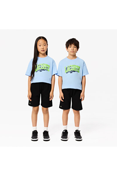 Lacoste شورت صوف قطني عضوي ممشط للأطفال - GJ9733-00-031