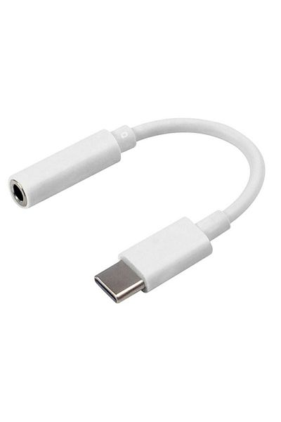 PROCART Adaptor USB tip C - Jack 3.5mm, alb