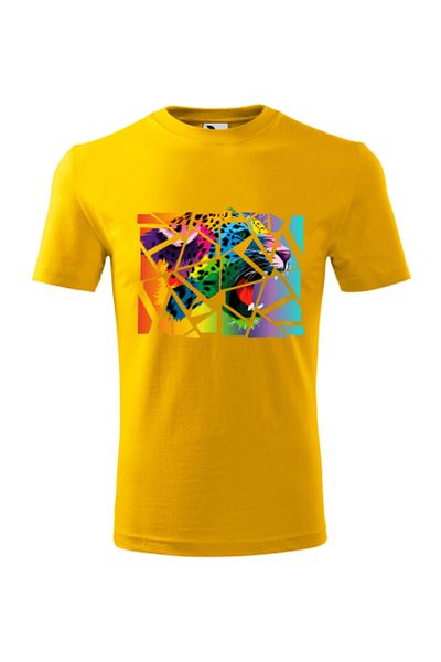 Malfini Tricou Copii, personalizat "Snarling Leopard",