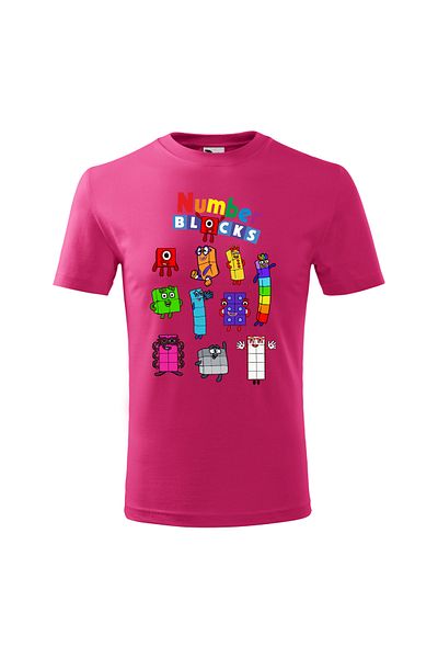 Malfini Tricou personalizat, "Numberblocks 1"