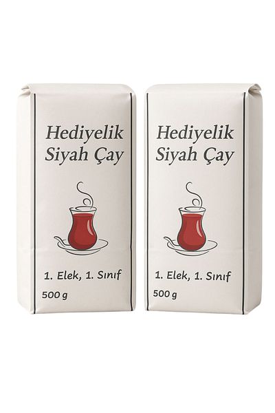 DEMÇAY هدية الشاي الأسود - الأول الشاشة، الأول. شاي درجة مايو - 2×500 جم (1 كجم)