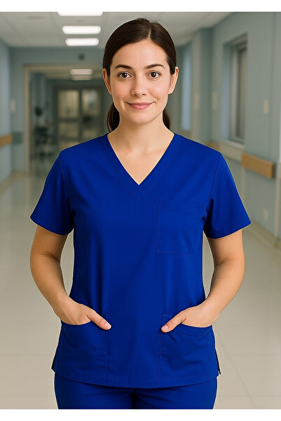 PIQUE Μπλούζα Νοσοκόμας UItralycra Ισπανική - Μπλούζα Γιατρού Νοσοκόμας Στολή...