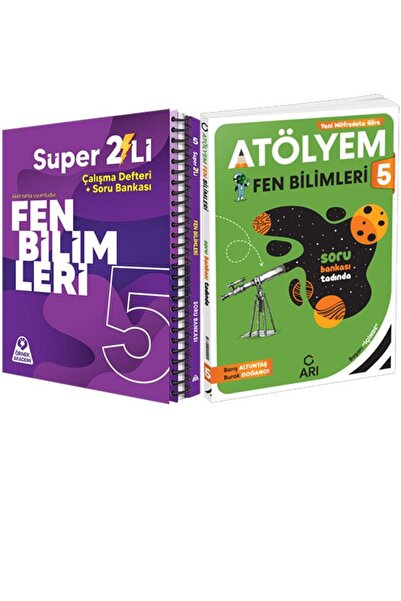 Anla Kazan Yayınları Arı+ÖrnekAkademi 2026 5. Sınıf Fen Bilimleri Atölyem Konu+Soru