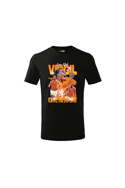 Malfini Tricou personalizat, "Virgil Van Dijk", Malfini, Bumbac 100%