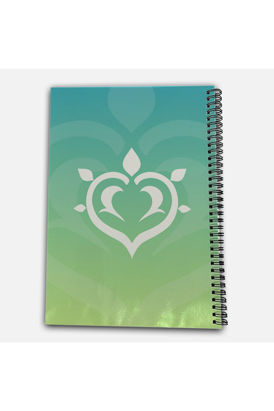 Define Moyas Genshin Impact Alhaitham Checkered A4 School Notebook 72 Sheets Model 1