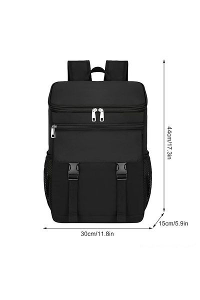 OEM Isothermal and Refrigerated Backpack 25L, Adjustable, Waterproof, Black